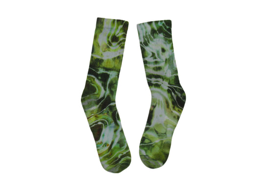 Geode Socks Green 03