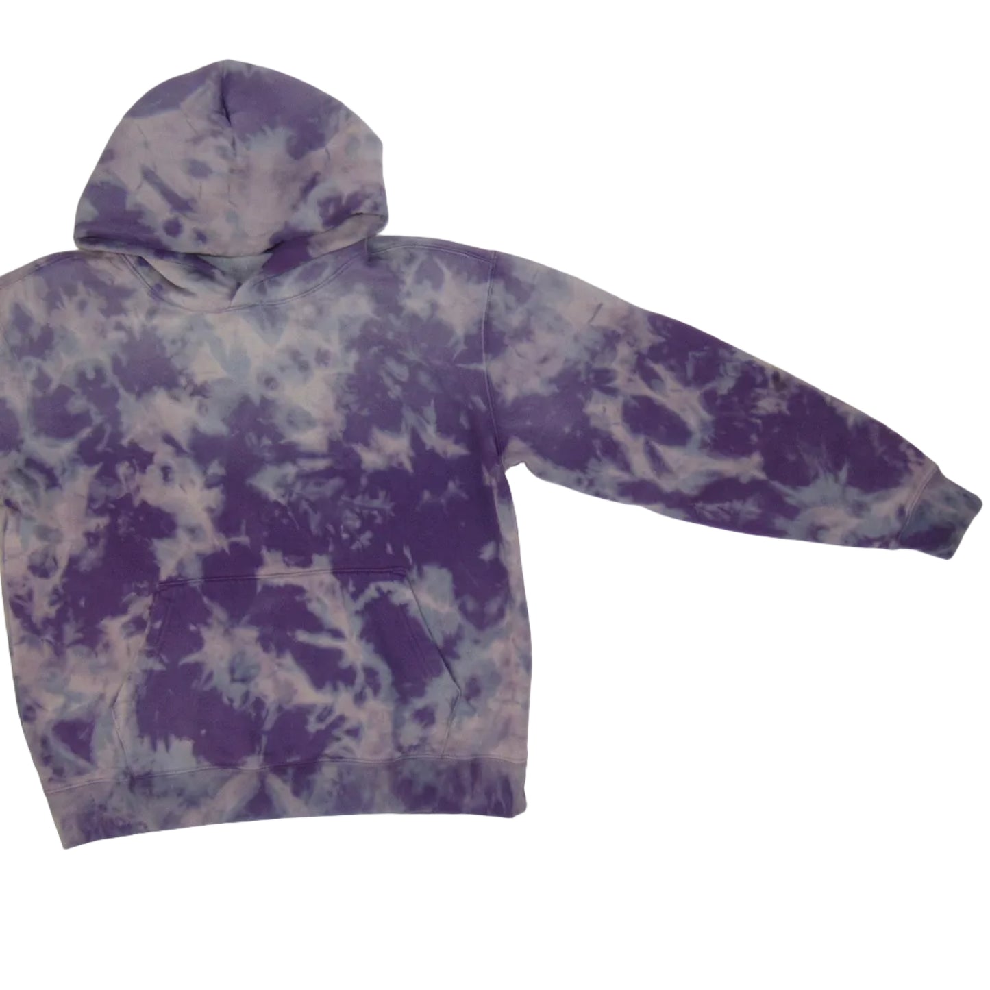 Purple Bleach Hoodie Medium