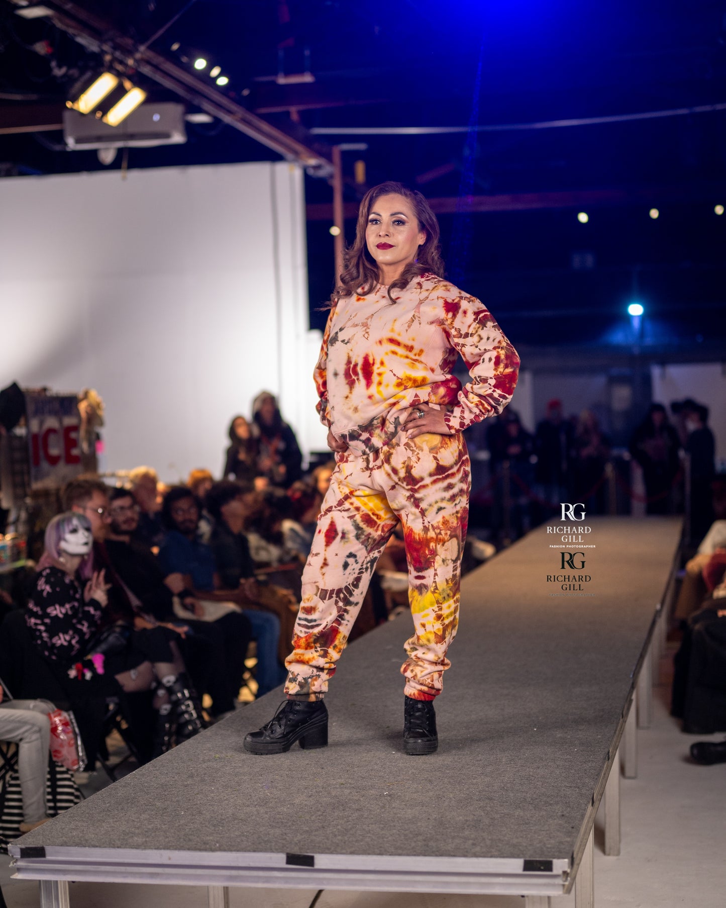 Flaming Geode Sweatpants Small
