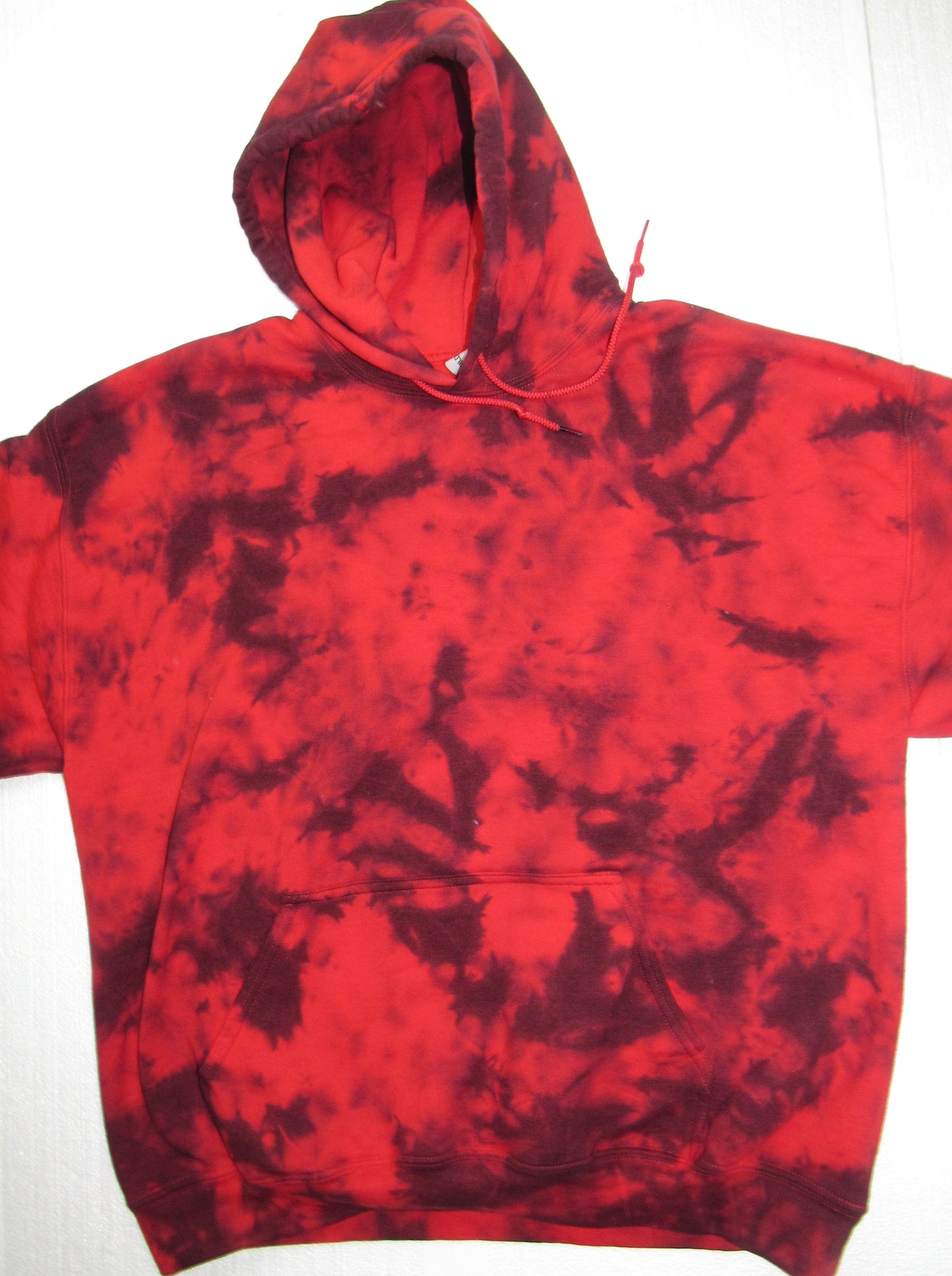 Black and Red Gildan Hoodie XL