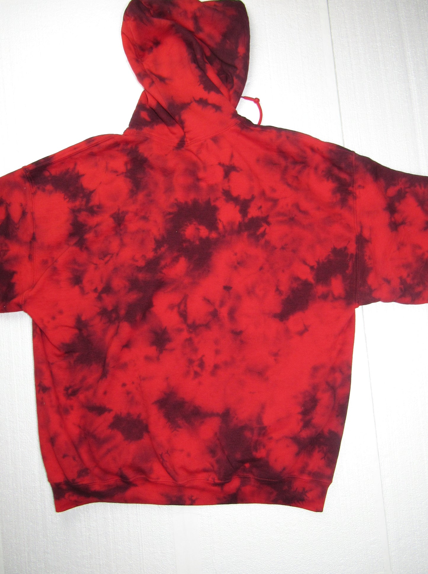 Black and Red Gildan Hoodie XL