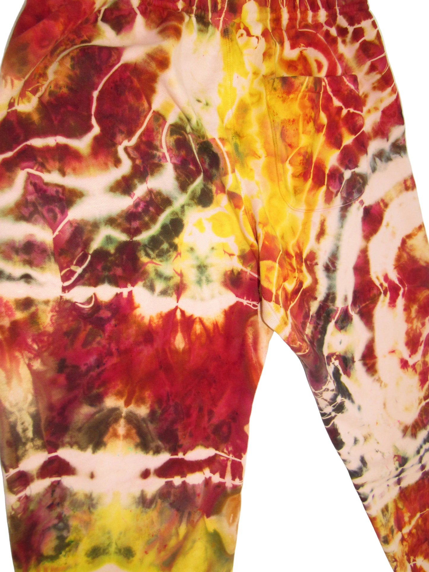 Flaming Geode Sweatpants Small