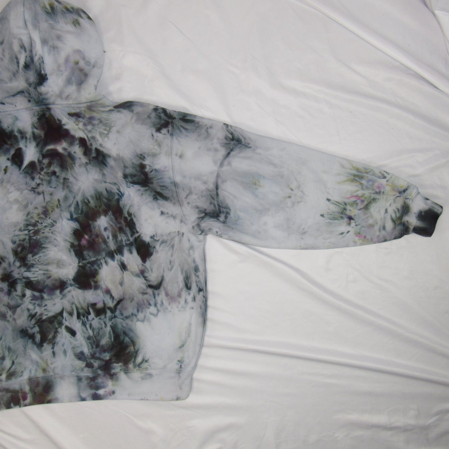 Silver Grey Hoodie Medium