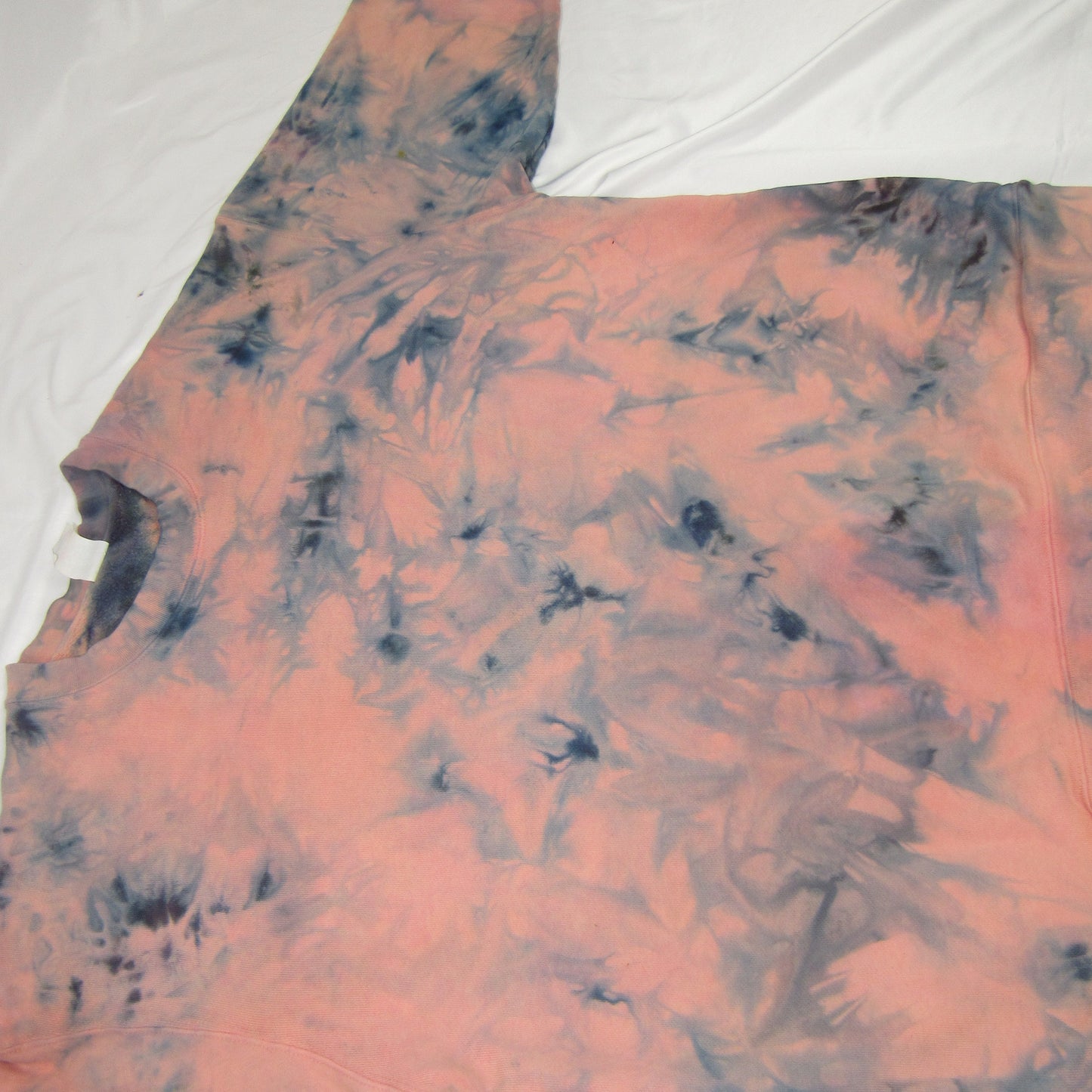 Coral Terry Crewneck Large