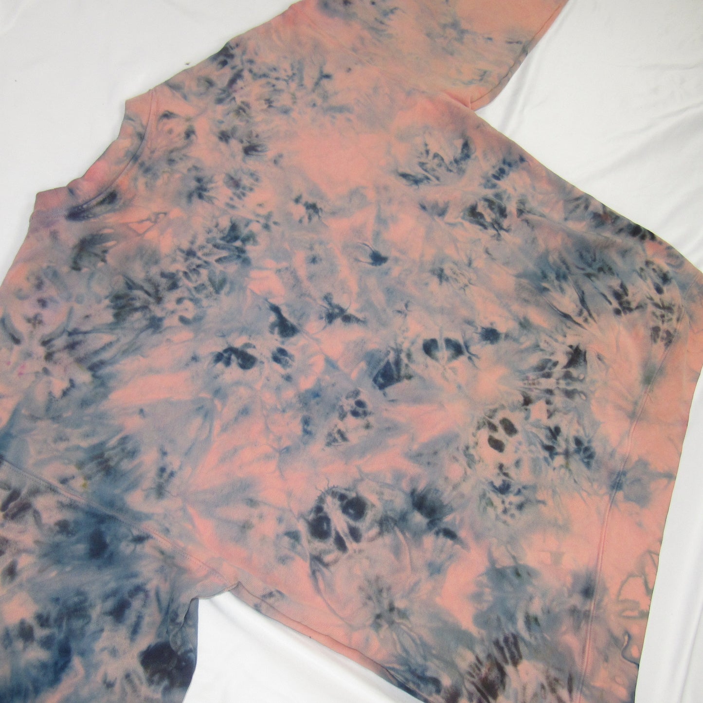 Coral Terry Crewneck Large