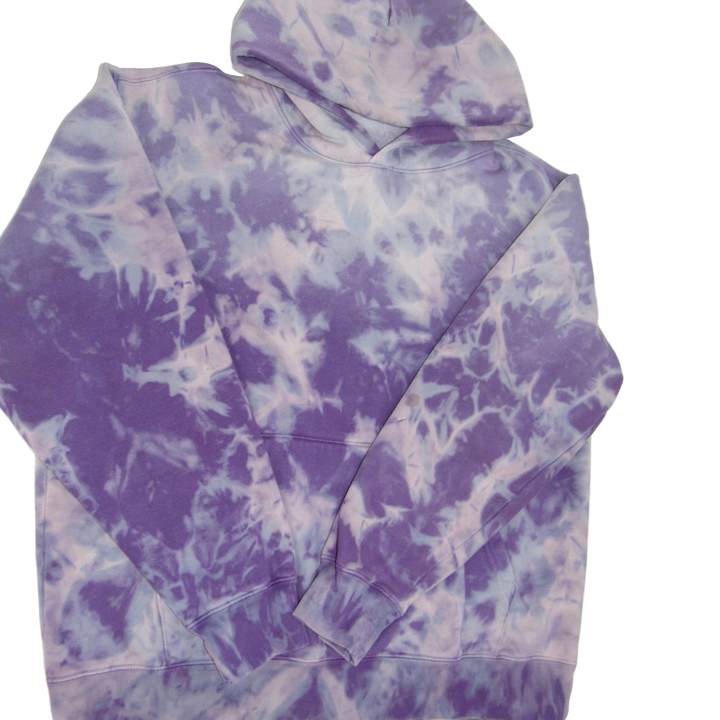 Purple Bleach Hoodie Medium