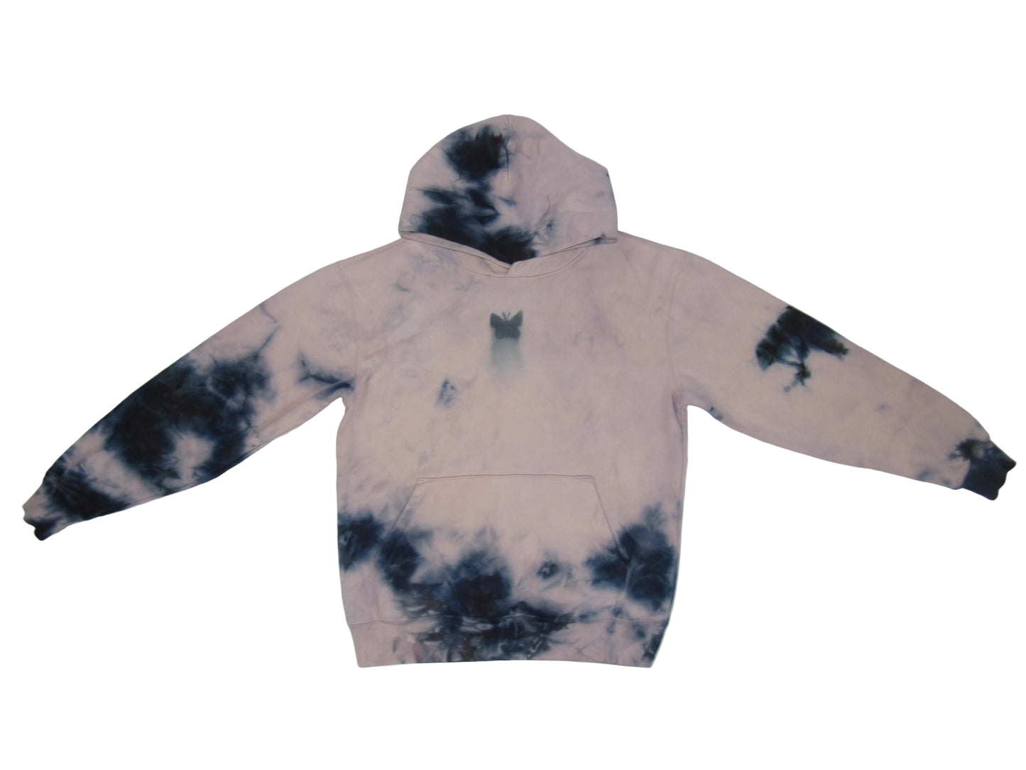 Bleeding Butterfly Fleece Hoodie Small