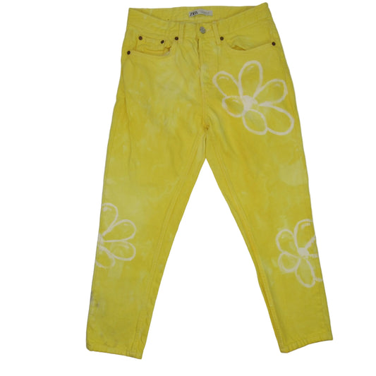 Daisy Slim Cropped Jeans Zara Size 30