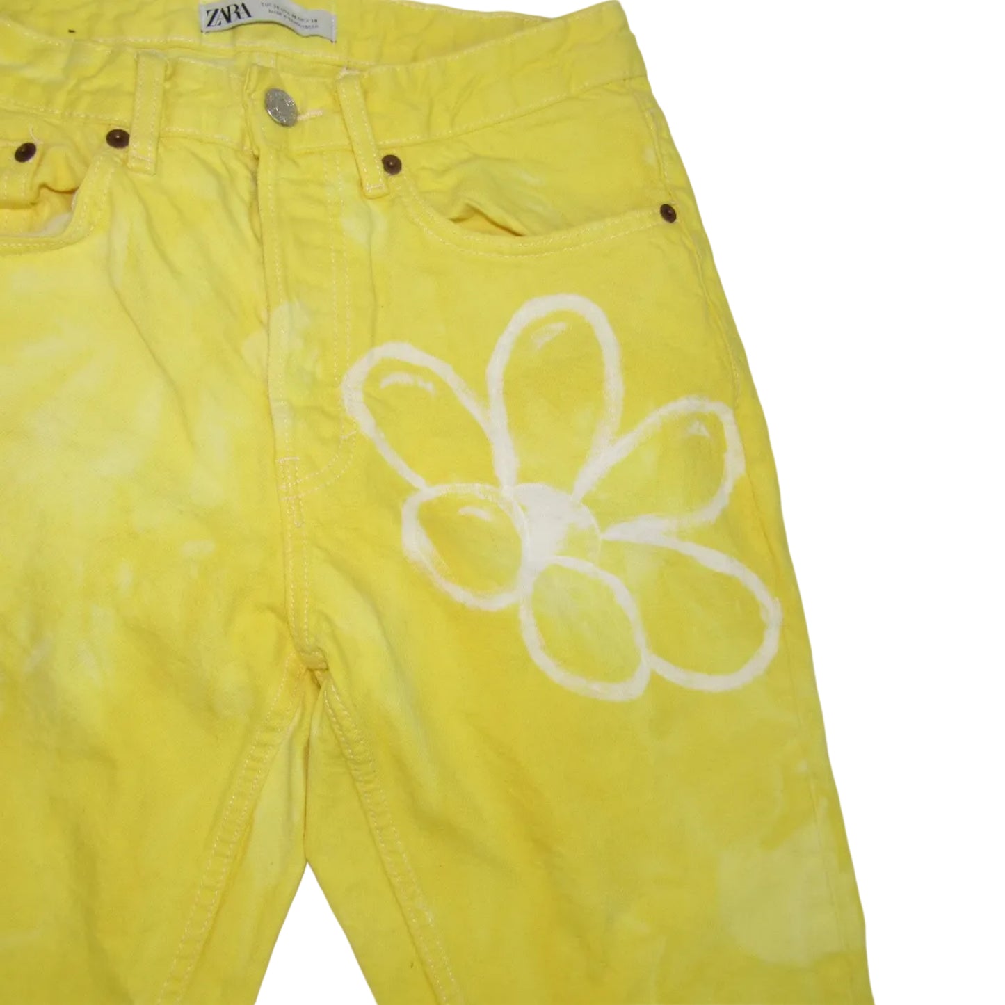 Daisy Slim Cropped Jeans Zara Size 30