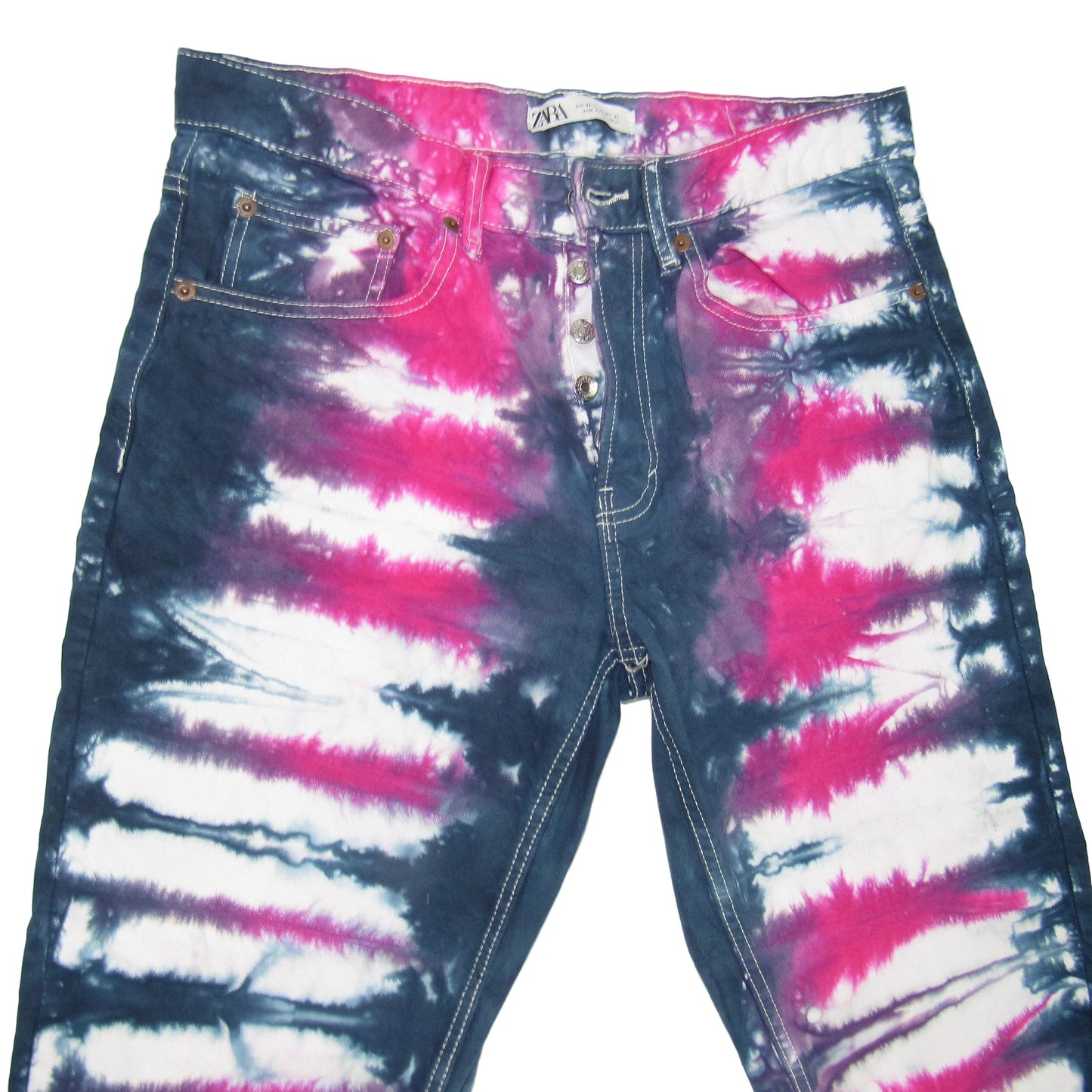 Raspberry Zara Slim Crop Jeans Size 31