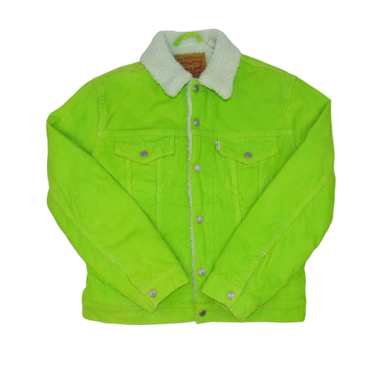 Lime Corduroy Womens Small Jacket