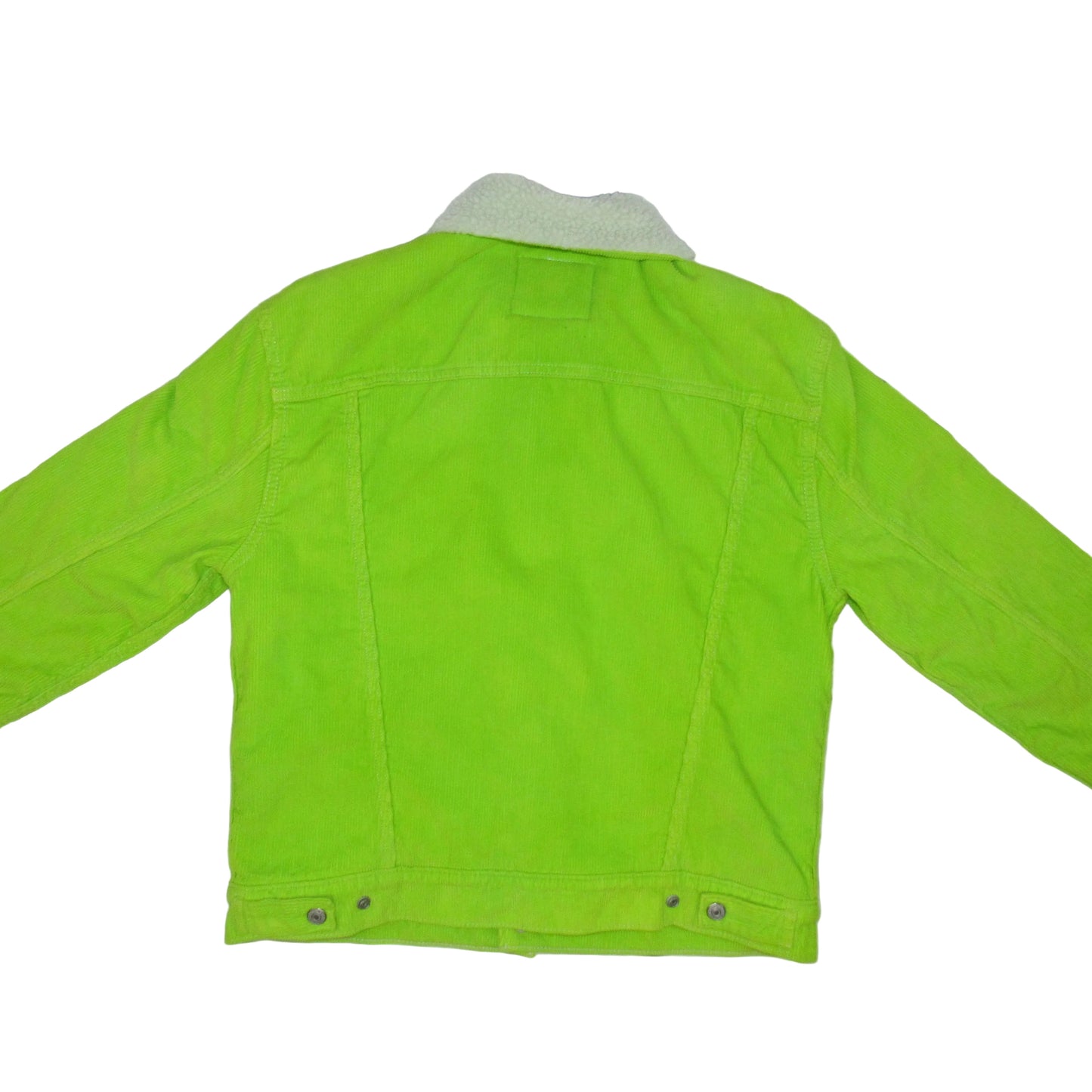 Lime Corduroy Womens Small Jacket