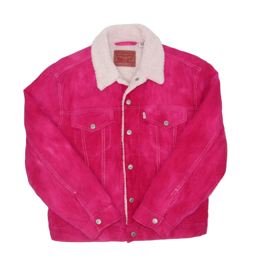 Dragon Fruit Womens Corduroy Jacket Medium