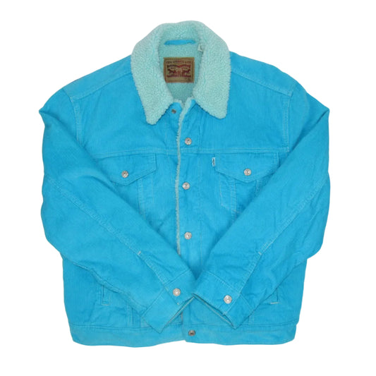 Blue Icee Womens Corduroy Jacket XL