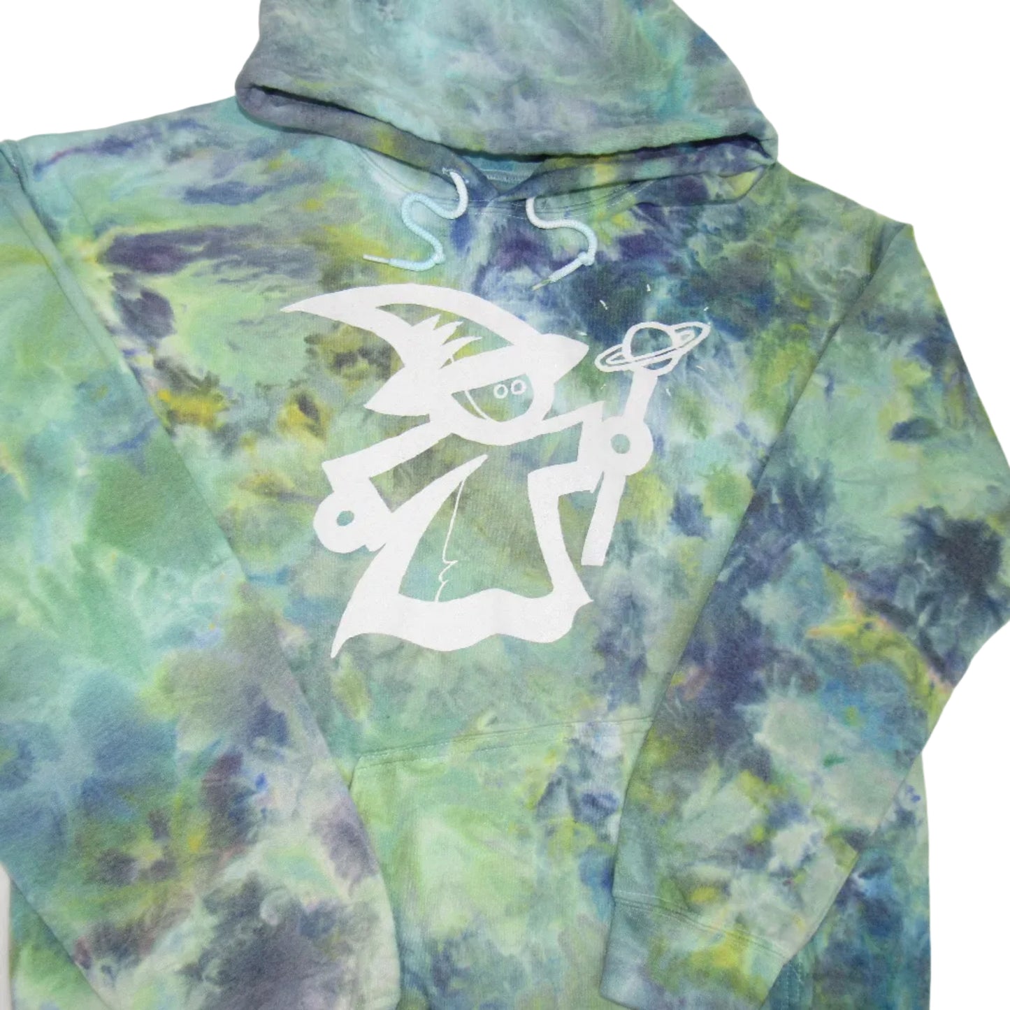 Wizard Sea Glass Gildan Hoodie Large