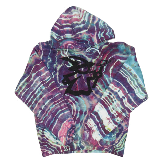 Wizard Saturn Geode Gildan Hoodie Large