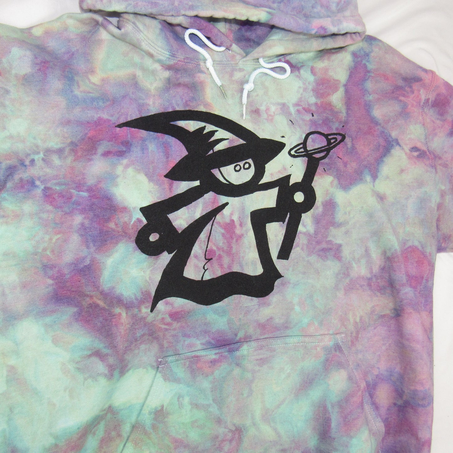 Wizard Saturn Gildan Hoodie Large