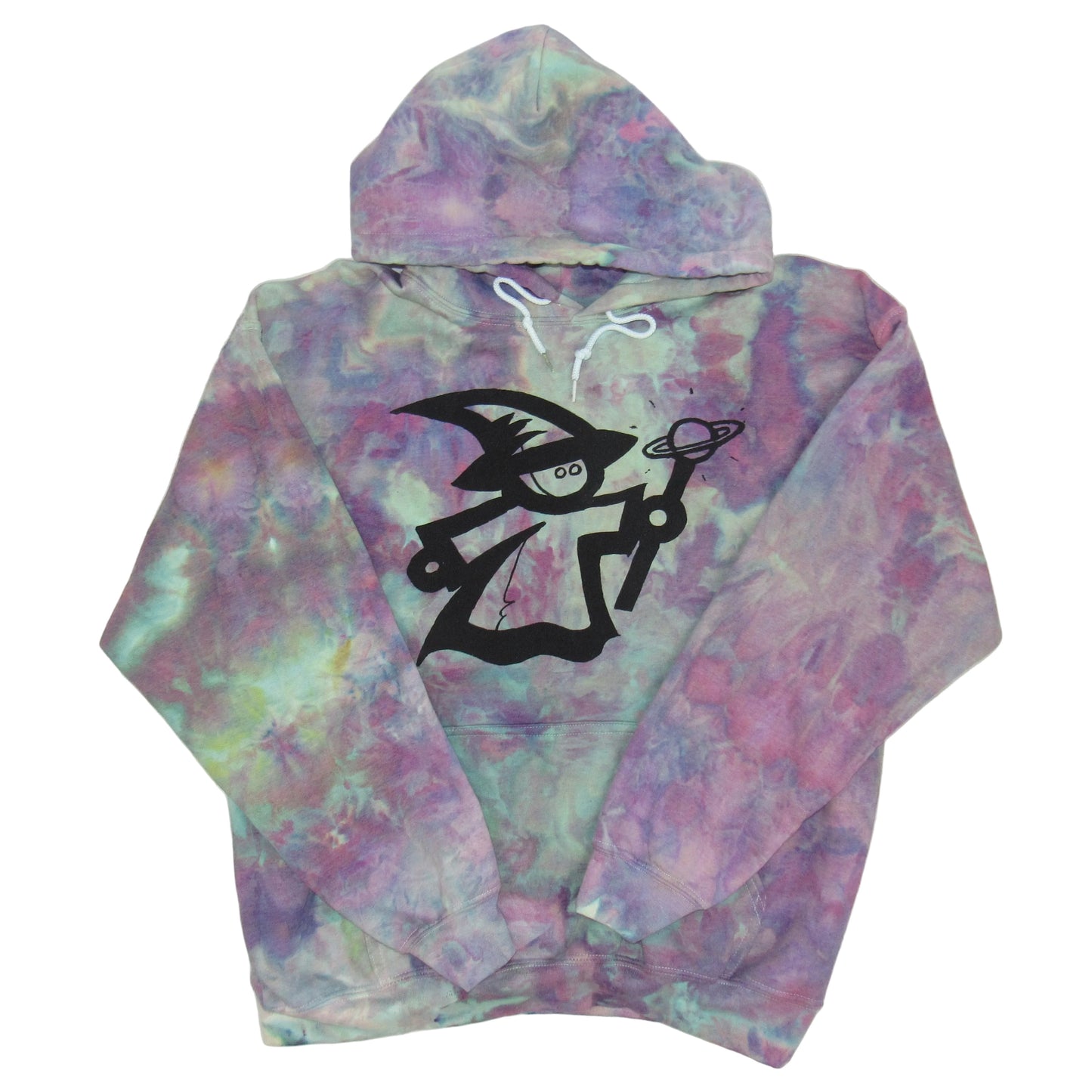 Wizard Saturn Gildan Hoodie Large