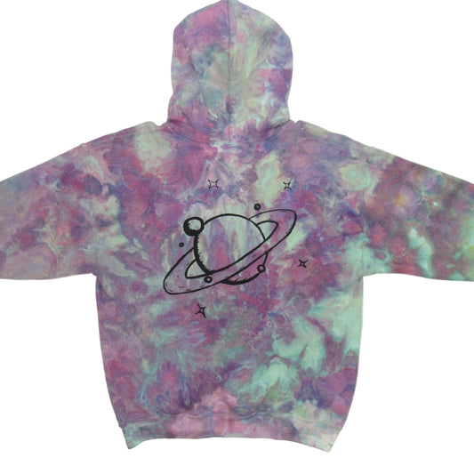 Wizard Saturn Gildan Hoodie Large