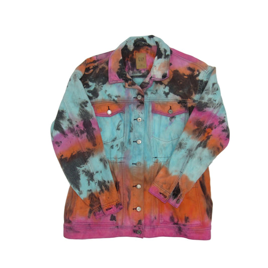 Hand Dyed Saturn Jean Jacket