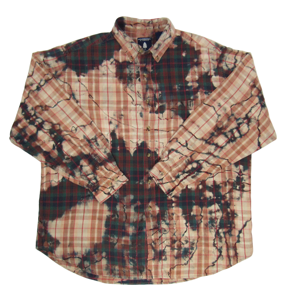 XL Plaid Button-Down Shirt