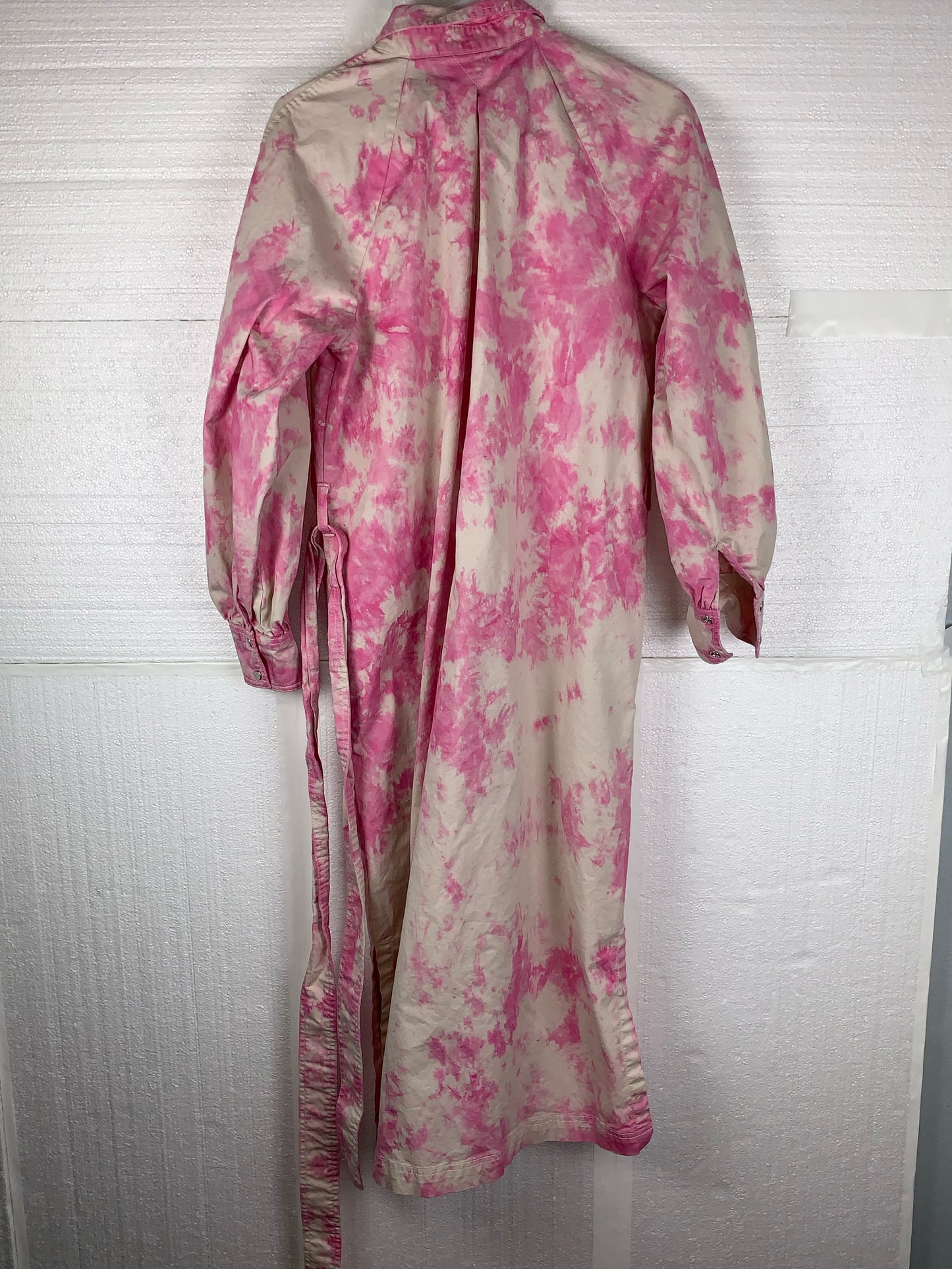 Pink Twill BRP Shirtdress Medium