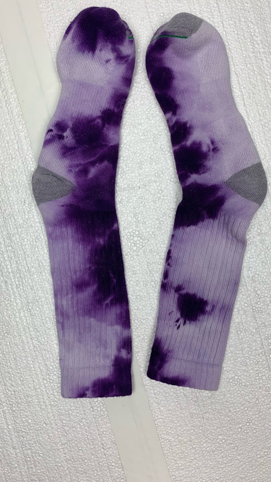 Grape Ice Dye Kirkland Tube Socks