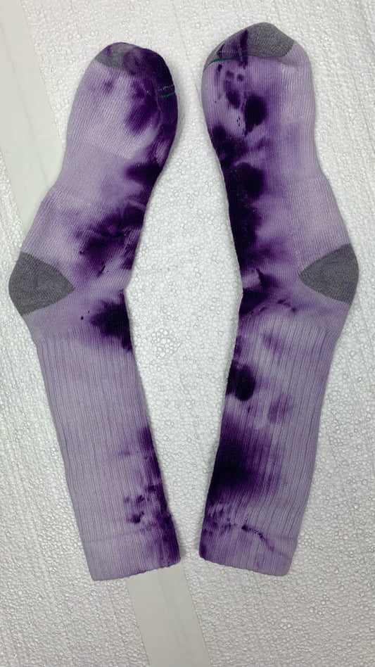 Grape Ice Dye Kirkland Tube Socks