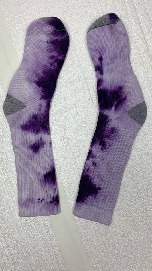 Grape Ice Dye Kirkland Socks