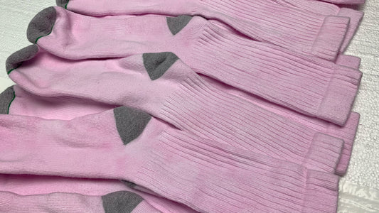 Pink Kirkland Tube Socks